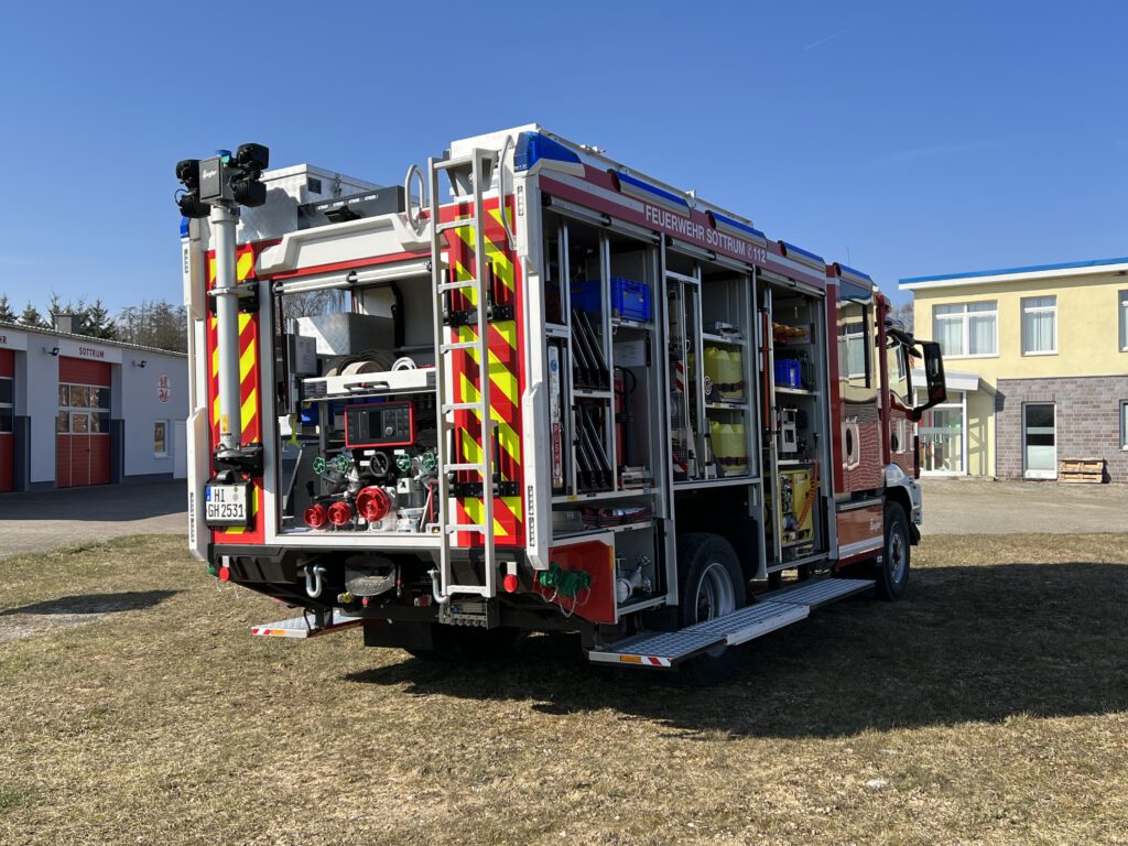 Heckansicht TLF 3000