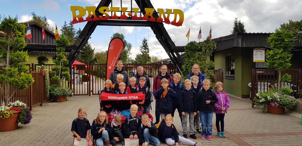 Kinderfeuerwehr im Rastiland 2018